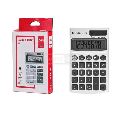 Deli 8 digits calculator
